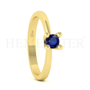 Anillos de compromiso con gemas de color