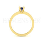 Anillos de compromiso con gemas de color