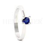 Anillos de compromiso con gemas de color