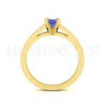 Anillos de compromiso con gemas de color