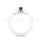 Anillos de compromiso con gemas de color