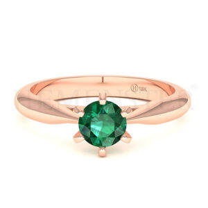 Anillos de compromiso con gemas de color