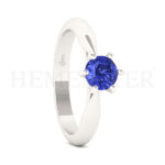 Anillos de compromiso con gemas de color