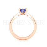Anillos de compromiso con gemas de color
