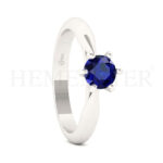 Anillos de compromiso con gemas de color