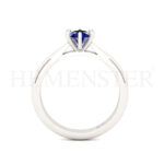 Anillos de compromiso con gemas de color