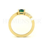 Anillos de compromiso con gemas de color
