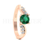Anillos de compromiso con gemas de color