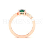 Anillos de compromiso con gemas de color