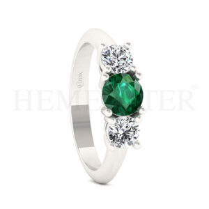 Anillos de compromiso con gemas de color