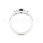 Anillos de compromiso con gemas de color