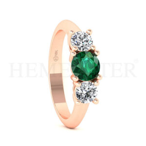 Anillos de compromiso con gemas de color