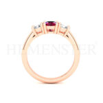 Anillos de compromiso con gemas de color