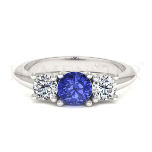 Anillos de compromiso con gemas de color