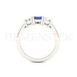Anillos de compromiso con gemas de color