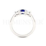 Anillos de compromiso con gemas de color