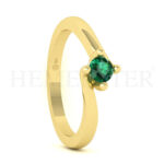 Anillos de compromiso con gemas de color
