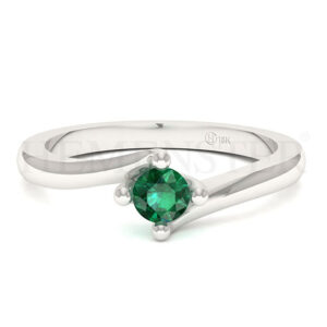 Anillos de compromiso con gemas de color