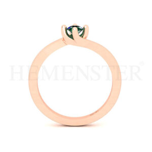 Anillos de compromiso con gemas de color