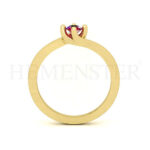 Anillos de compromiso con gemas de color