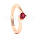 Anillos de compromiso con gemas de color