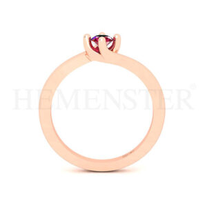 Anillos de compromiso con gemas de color