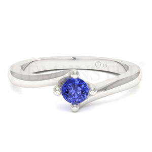 Anillos de compromiso con gemas de color