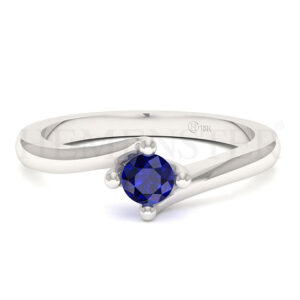 Anillos de compromiso con gemas de color