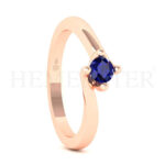 Anillos de compromiso con gemas de color