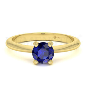Anillos de compromiso con gemas de color