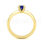 Anillos de compromiso con gemas de color