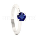 Anillos de compromiso con gemas de color