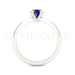 Anillos de compromiso con gemas de color