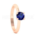 Anillos de compromiso con gemas de color