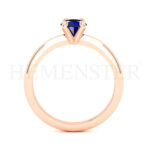 Anillos de compromiso con gemas de color