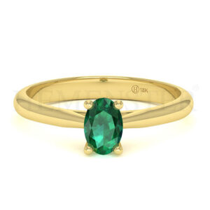 Anillos de compromiso con gemas de color