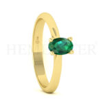 Anillos de compromiso con gemas de color