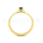 Anillos de compromiso con gemas de color