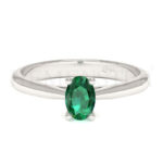 Anillos de compromiso con gemas de color