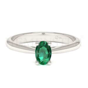 Anillos de compromiso con gemas de color