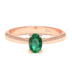 Anillos de compromiso con gemas de color