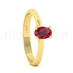 Anillos de compromiso con gemas de color