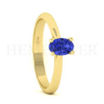 Anillos de compromiso con gemas de color