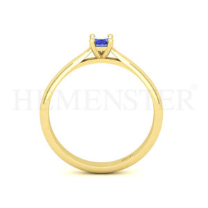 Anillos de compromiso con gemas de color