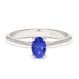 Anillos de compromiso con gemas de color