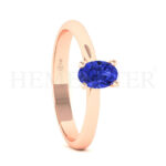 Anillos de compromiso con gemas de color