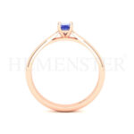 Anillos de compromiso con gemas de color