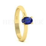 Anillos de compromiso con gemas de color