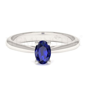 Anillos de compromiso con gemas de color