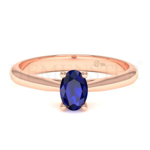 Anillos de compromiso con gemas de color